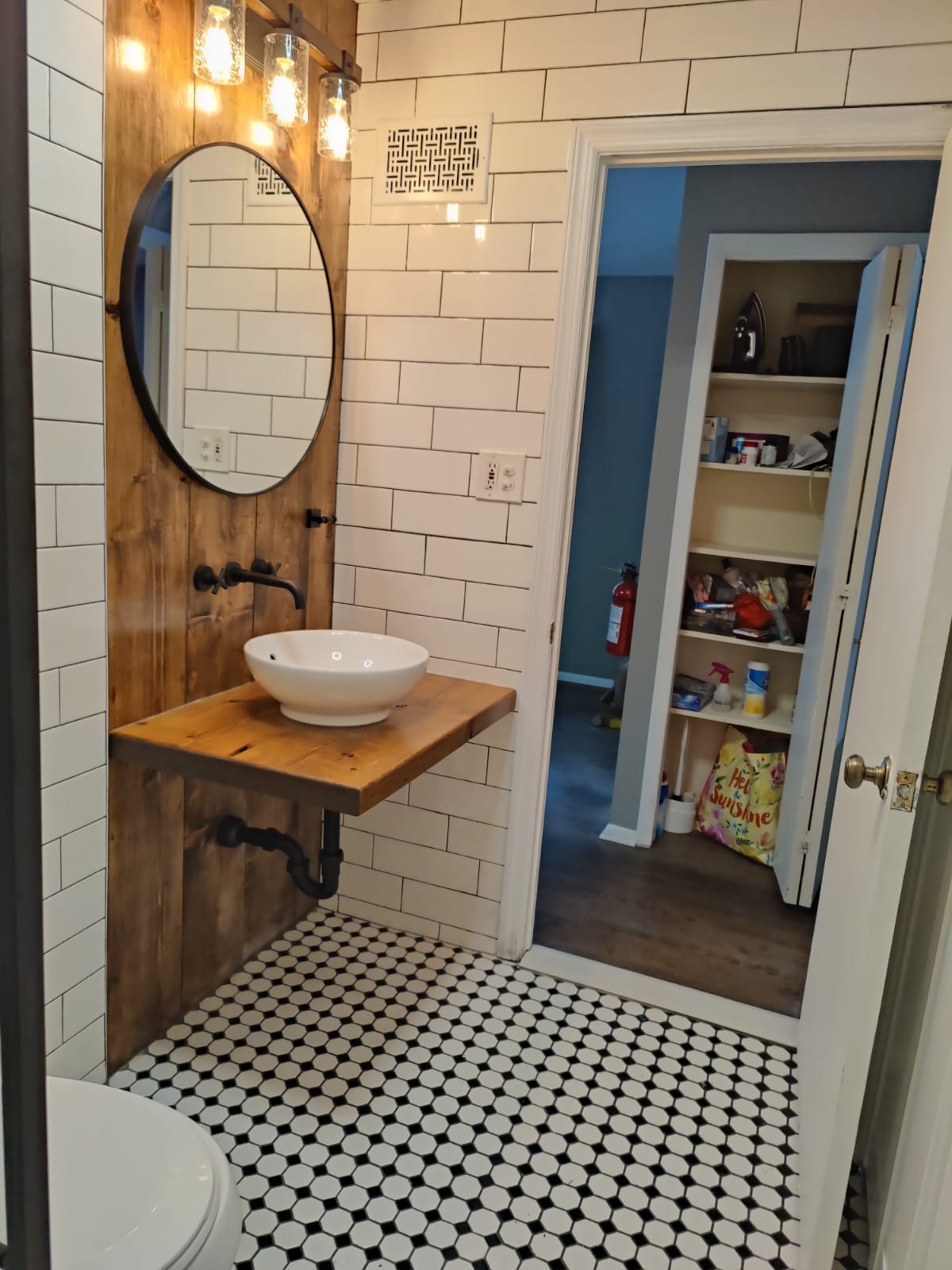 Wood Bathroom